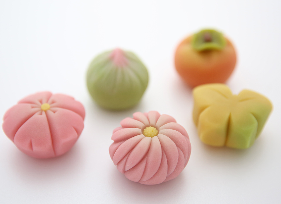 Kyo-wagashi (Kyoto Japanese-style sweets)